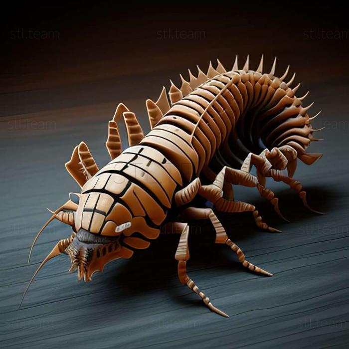 3D model Scolopendra alternans (STL)